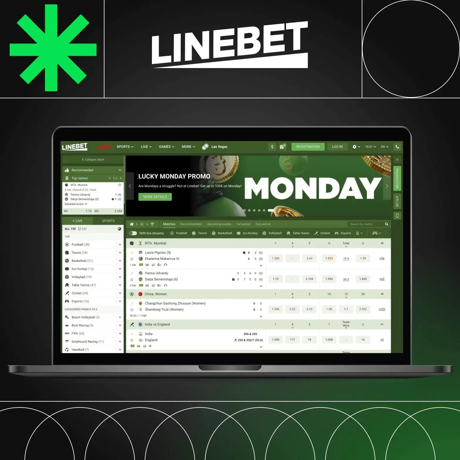 Linebet website - about the platform